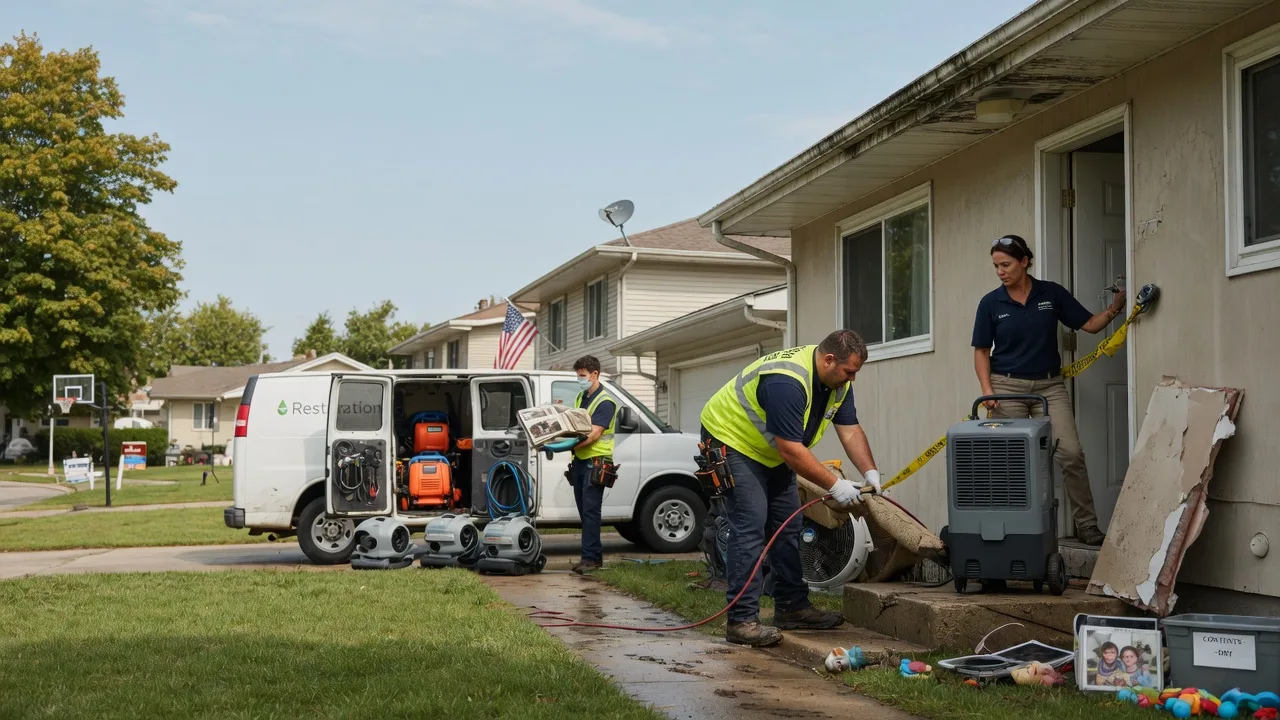 Water Damage Restoration in Waterville, IA near me